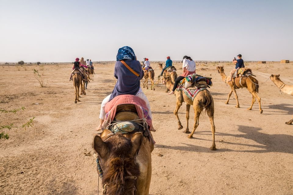 Camel Safari in Jaisalmer
